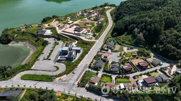 영주댐 준공 기념 '건강걷기대회' 코스 전경