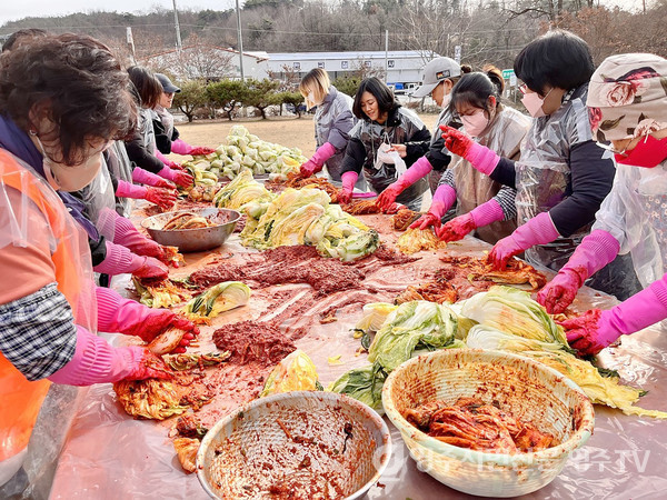 '전통음식 체험교육' 현장