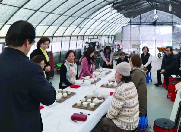 전통 다예 모임 고구려접빈다례 지도