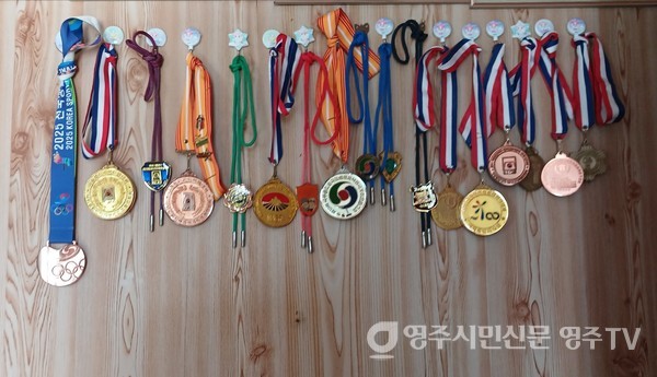 전국대회 출전 역사 (금은동 메달)