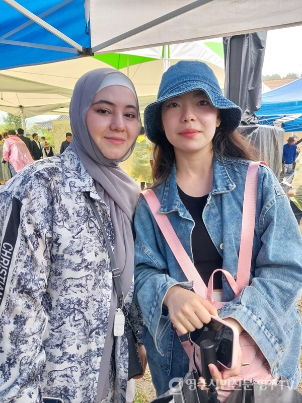 무섬축제 우즈베키스탄 유학생