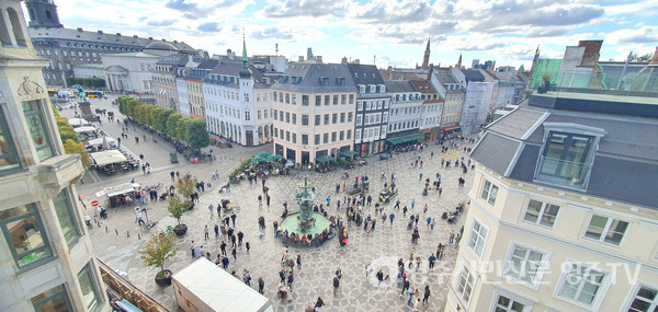 덴마크 코펜하겐 중심지 거리