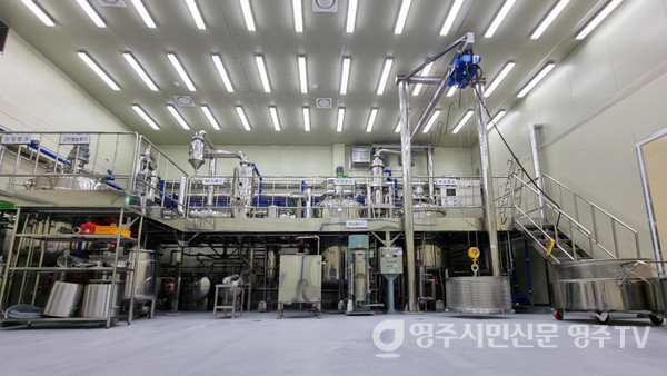 풍기인삼공사 공장 내부시설